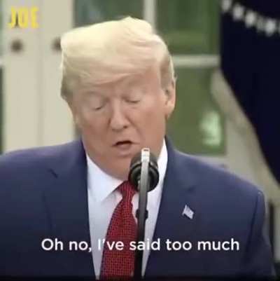 I&rsquo;ve said too much