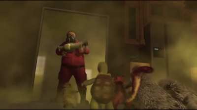 What I see every time an asthmatic fat guy with a bomb of rat poison and spider venom barges into my building: