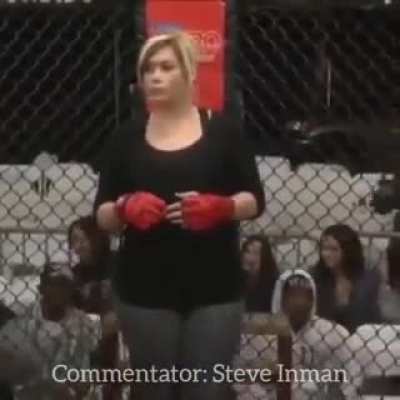 Karen's MMA debut