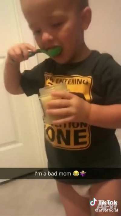 He love it.