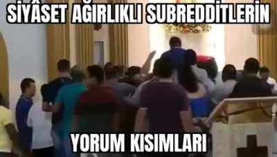 Herkes birbirine ge&ccedil;iriyor kim kime dum duma