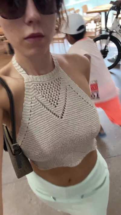 At the mall