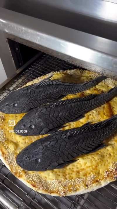 Pizza de bod&oacute;/cascudo