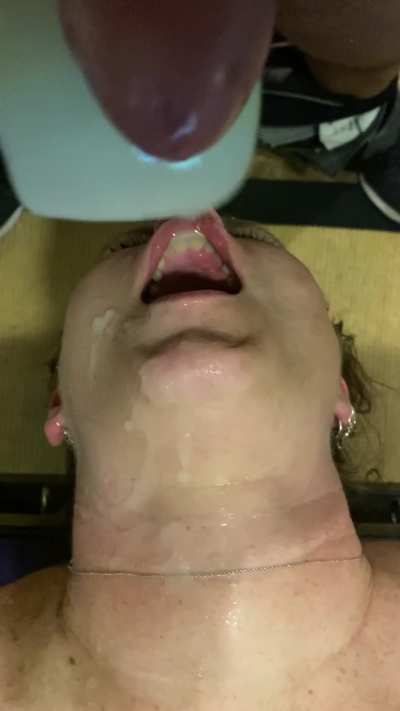 I&rsquo;m on the hunt for cock after this hot session of getting my face literally splattered with vibrating cum. So horny.