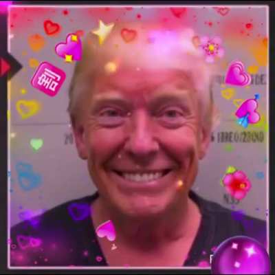 Donald Trump's mugshot 
