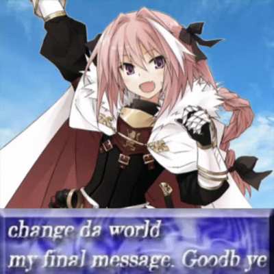 Astolfo&rsquo;s final message