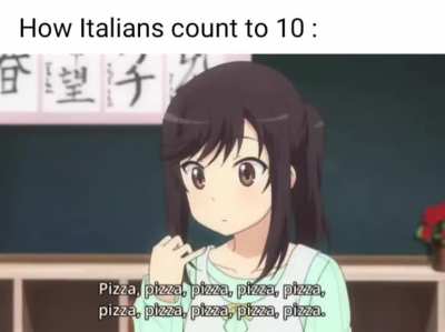 ah yes, Pizza