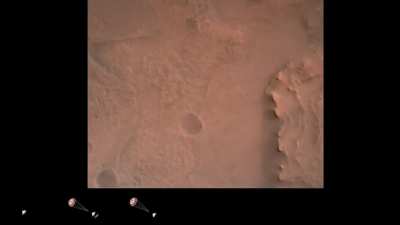A VIDEO OF THE MARS ROVER LANDING!