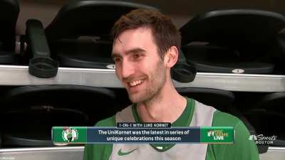 [Highlight] Luke Kornet explains his unicorn celebration is 