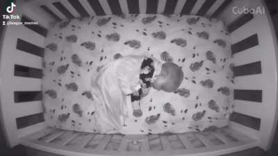 This is why you have BABY MONITORS. No hesitation on the pick-up though 👏👏