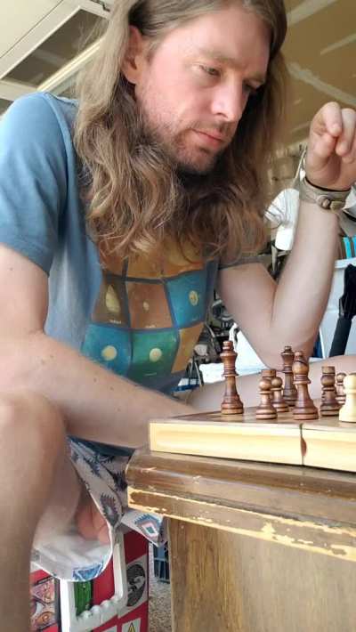 Chess outside