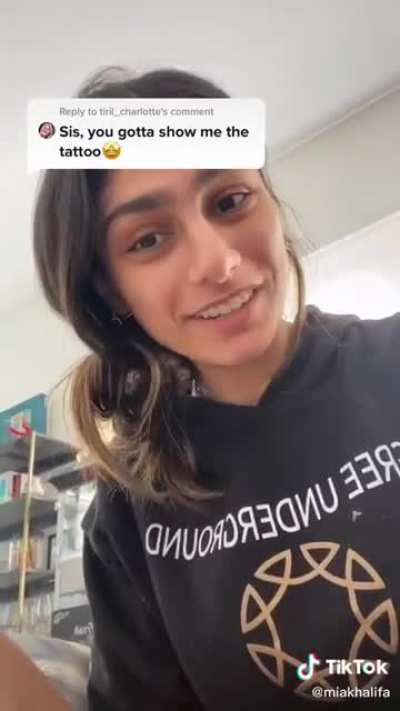 Mia Khalifa Norwegian tattoo