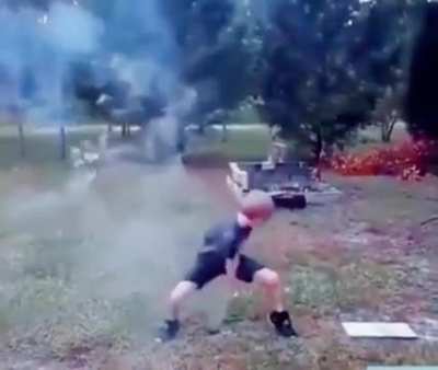 So you thought it was a good idea to give your child a firework