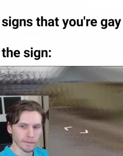 the sign: