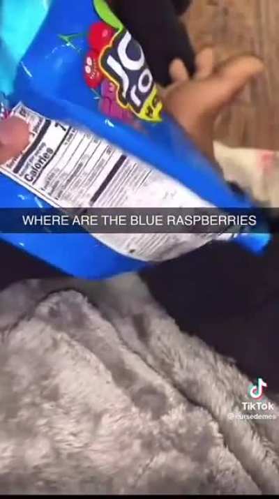 I&rsquo;m not sure what&rsquo;s worst, the way he eats them or the lack of blue raspberry
