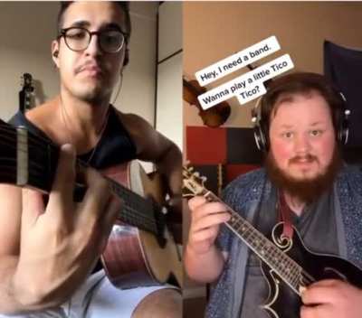 I have been making some TikTok content as of late and been getting to make some music with some seriously good musicians! This is Felipe Oliveira and I&rsquo;s rendition of Tico Tico No Fuba.