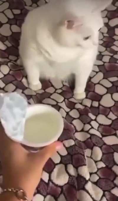 He doesn&rsquo;t like the cream very much