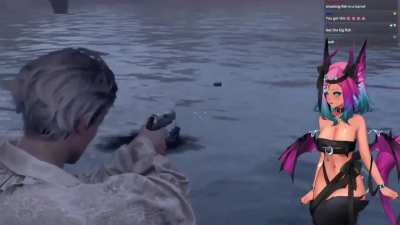 Shooting the lake