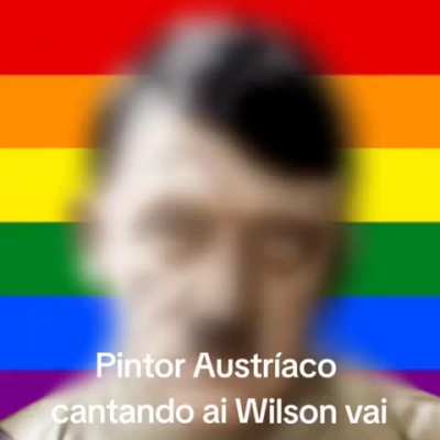 Hitler cantando "eu virei gay"