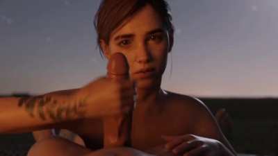 Ellie handjob
