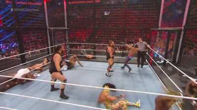 [wmv] Dirty Dogs vs Heavy Machinery vs Lucha House Party vs The Miz &amp;amp; John Morrison vs The New Day vs The Usos - Tag Team Elimination Chamber Match - WWE SmackDown Tag Team Championship - Elimination Chamber (March 8, 2020)