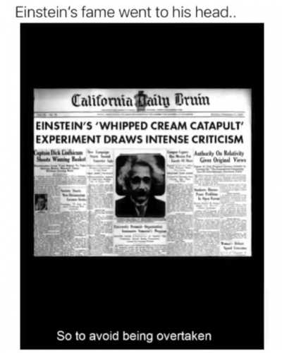 ja this was Einstein ja