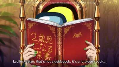 It's a forbidden book, satan. (Original by Charles The Rec Room Person#6552 (basically me) on Discord)