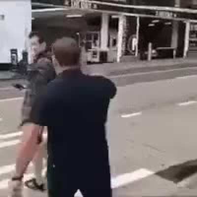 When you’re about to kill someone but they start back dodging.