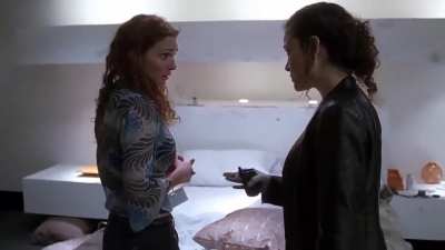 Brigid Brannagh far as I know this is the only time her belly showed.