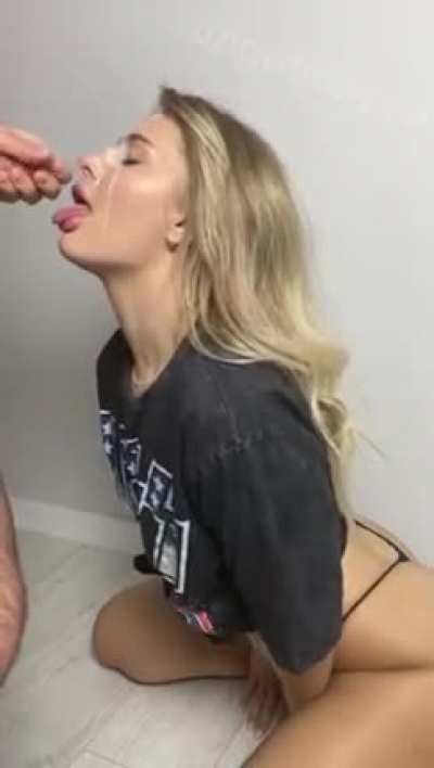 I won't let him go to sleep until he gives me his cum
