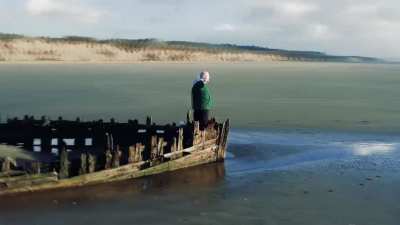 My friend wanted a nice video of himself from my drone. My interpretation of 'a nice video' was not what he had in mind. (Volume on)