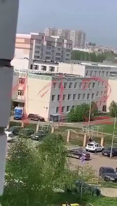 Russian School Shooting: Children Jumping From Windows Trying To Escape