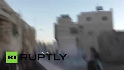 Israeli Soldier throw Disabled Palestinian off his wheel chair