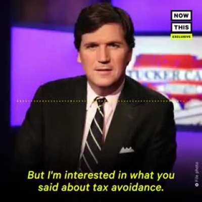 Tucker Carlson getting utterly wrecked in unaired interview