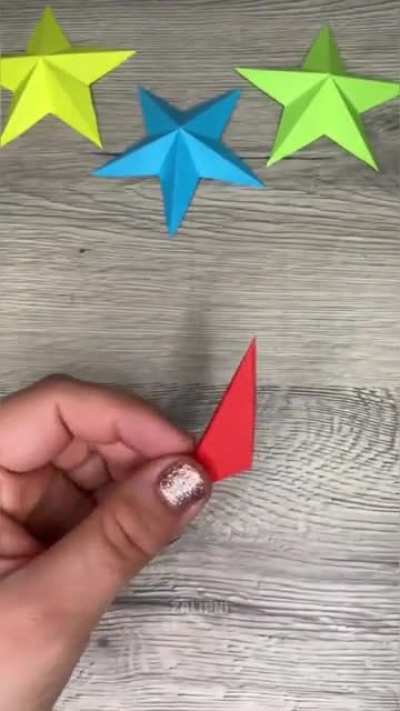 Volumetric star with your own hands