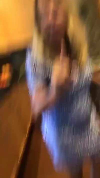 Mom ass slap