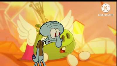Squidward gets a "Sleep Like A Hog" Dream and gets a nightmare! (V2)