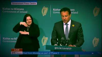 The Irish Taoiseach&rsquo;s (prime minister) speech today sounded oddly familiar to any Lotr fans