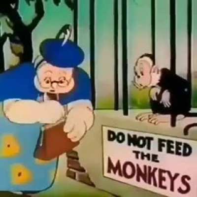 Do not feed the monkey