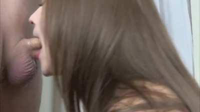 throat blowjob