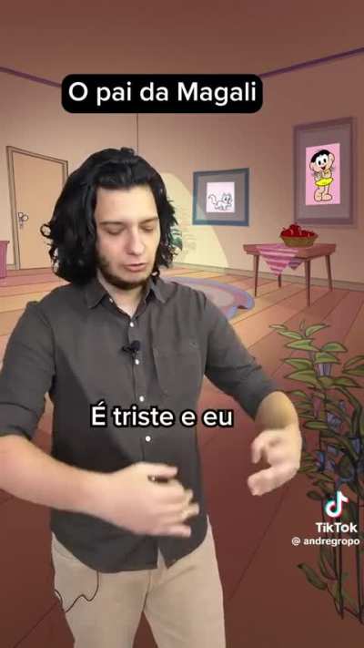 O desabafo do pai da Magali 