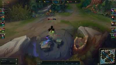 Udyr W stance broken after getting eaten by chogath