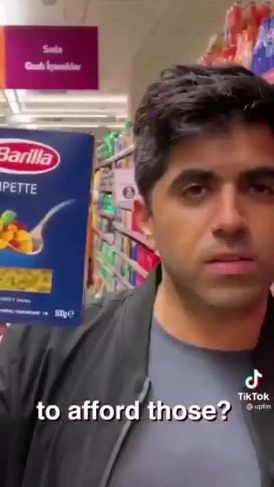 The TikTok video that sums up the cost of living in Turkey really well... Source TikTok : @uptin