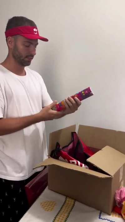 Receiving some presents