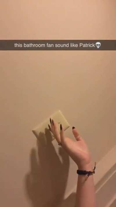 It really sounds like Patrick