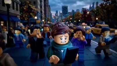 George Floyd represented in a recent Iran Lego video