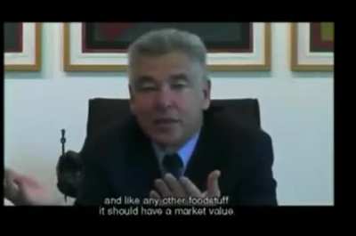 Here is the CEO of Nestle complaining about "extremist" NGOs who "bang on about" water being a "human right". Nestle have tried pretty hard to wipe this video from the net.