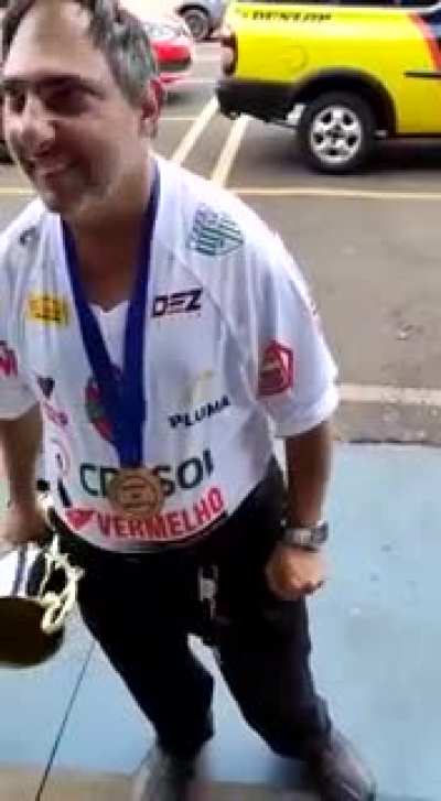 Comemorando o t&iacute;tulo