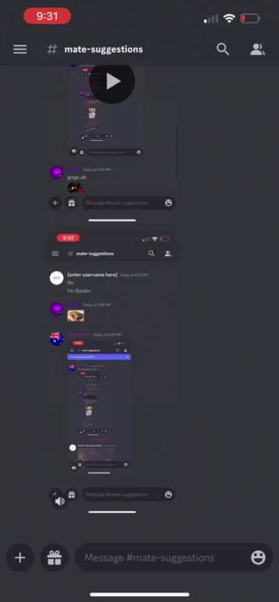 The screen recording