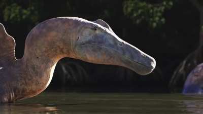 Sleepy Spinosaurus I made